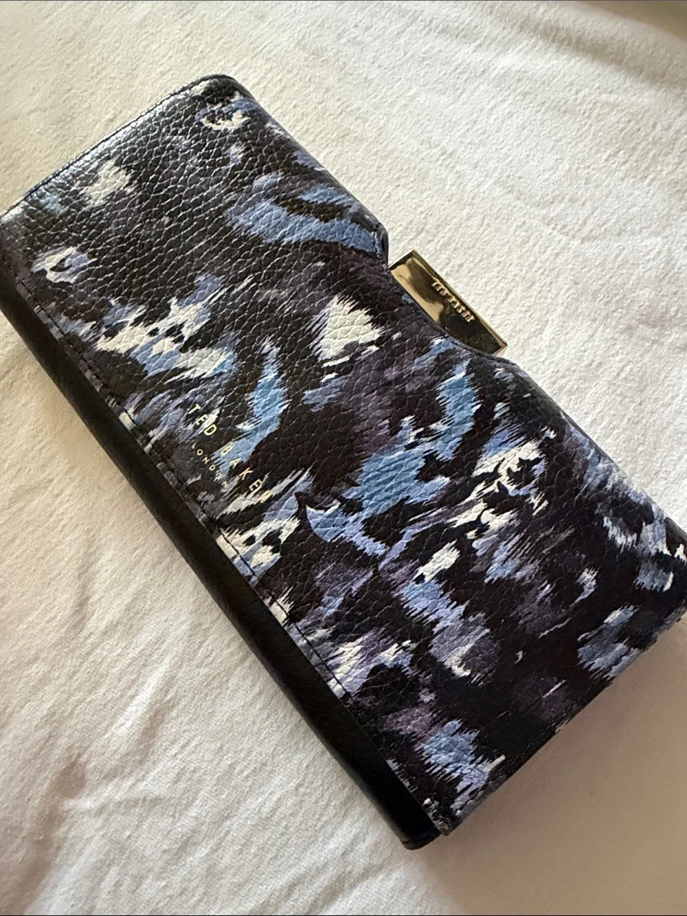 Ted Baker London Keemia Urban Large Bobble Matinee Wallet / Clutch NWOT